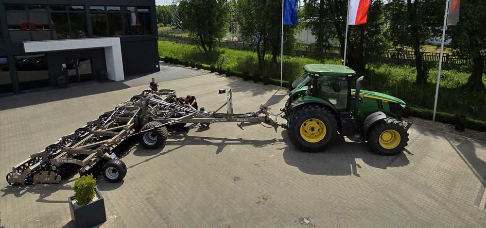 Brona talerzowa ciężka ROLEX BTHC 800 półzawieszana  8m