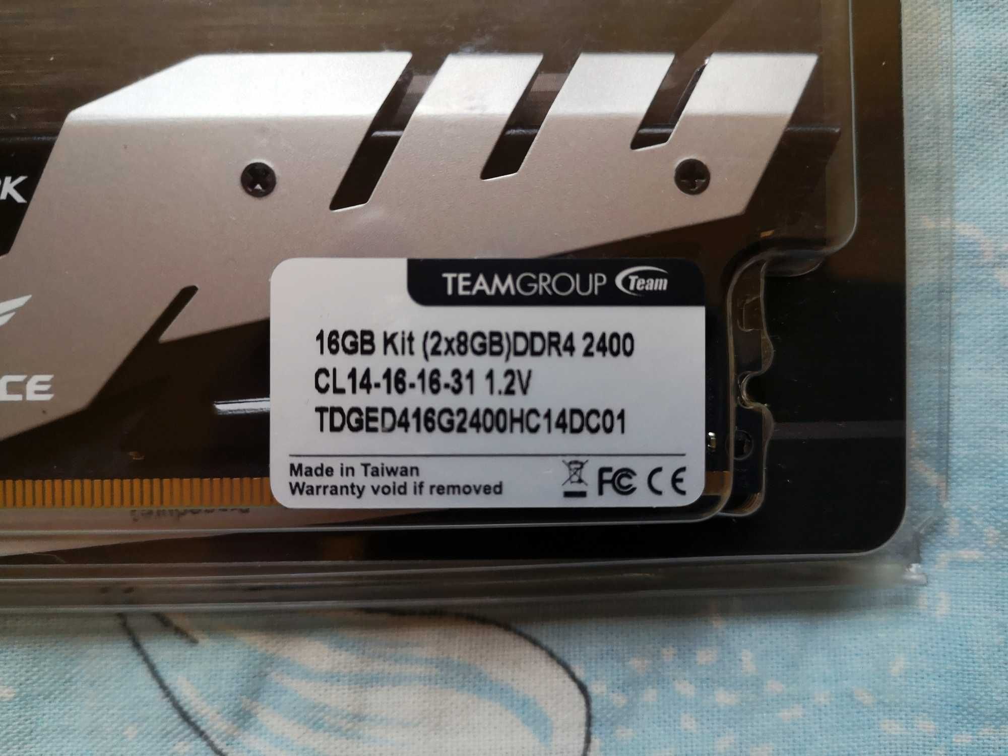 Оперативна пам'ять 2400 MHz  DDR4 Team 16Gb 2x8Gb