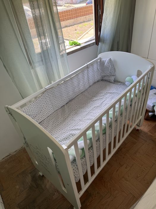 Vendo Berço para Bébé + Colchão Novo
