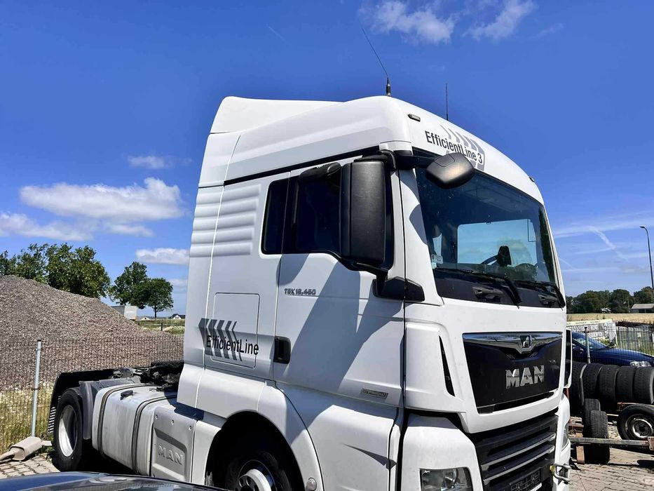 MAN TGX LIFT 2018r EURO 6 Kabina Kompletna Szeroka XLX Biała Ładna