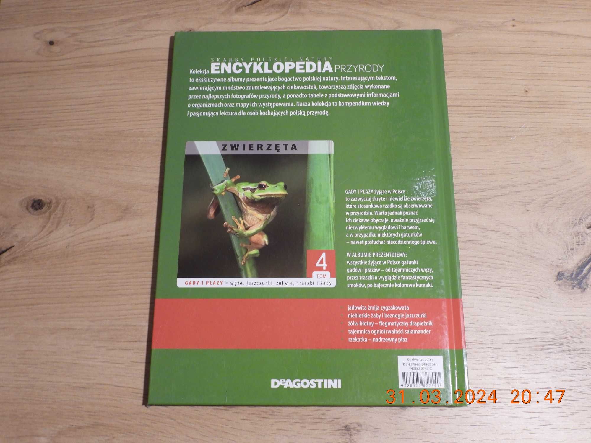 Encyklopedia Przyrody - Tom 4 Zwierzęta - Gady i Płazy