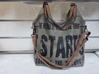 Torebka shopper khaki