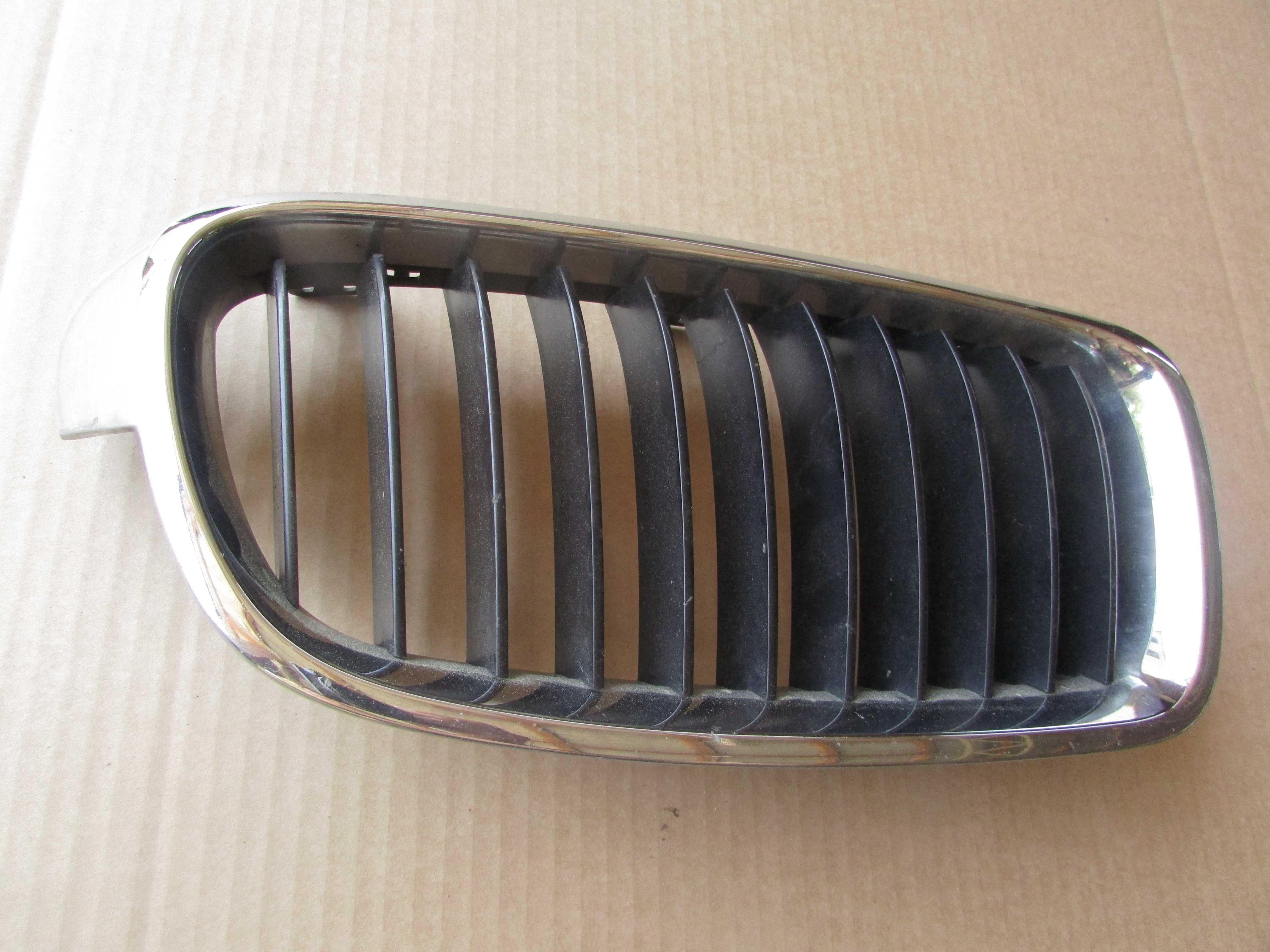 bmw 3 seria f30 f31 grill lewy prawy nerka chrom orginal