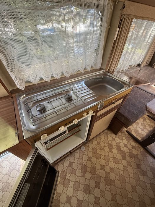 Adria Stacjonarna na działkę budowe 4 os duży wybór przyczep