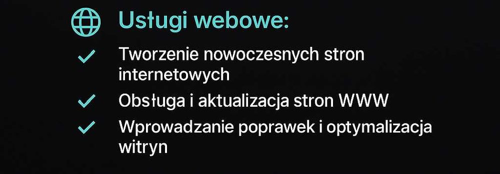 Tworzenie stron internetowych