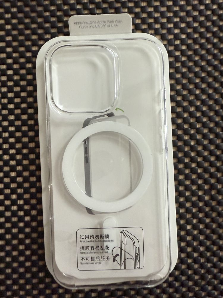 Оригінальний Чохол iPhone 16 Pro Clear Case with MagSafe (MA7E4)