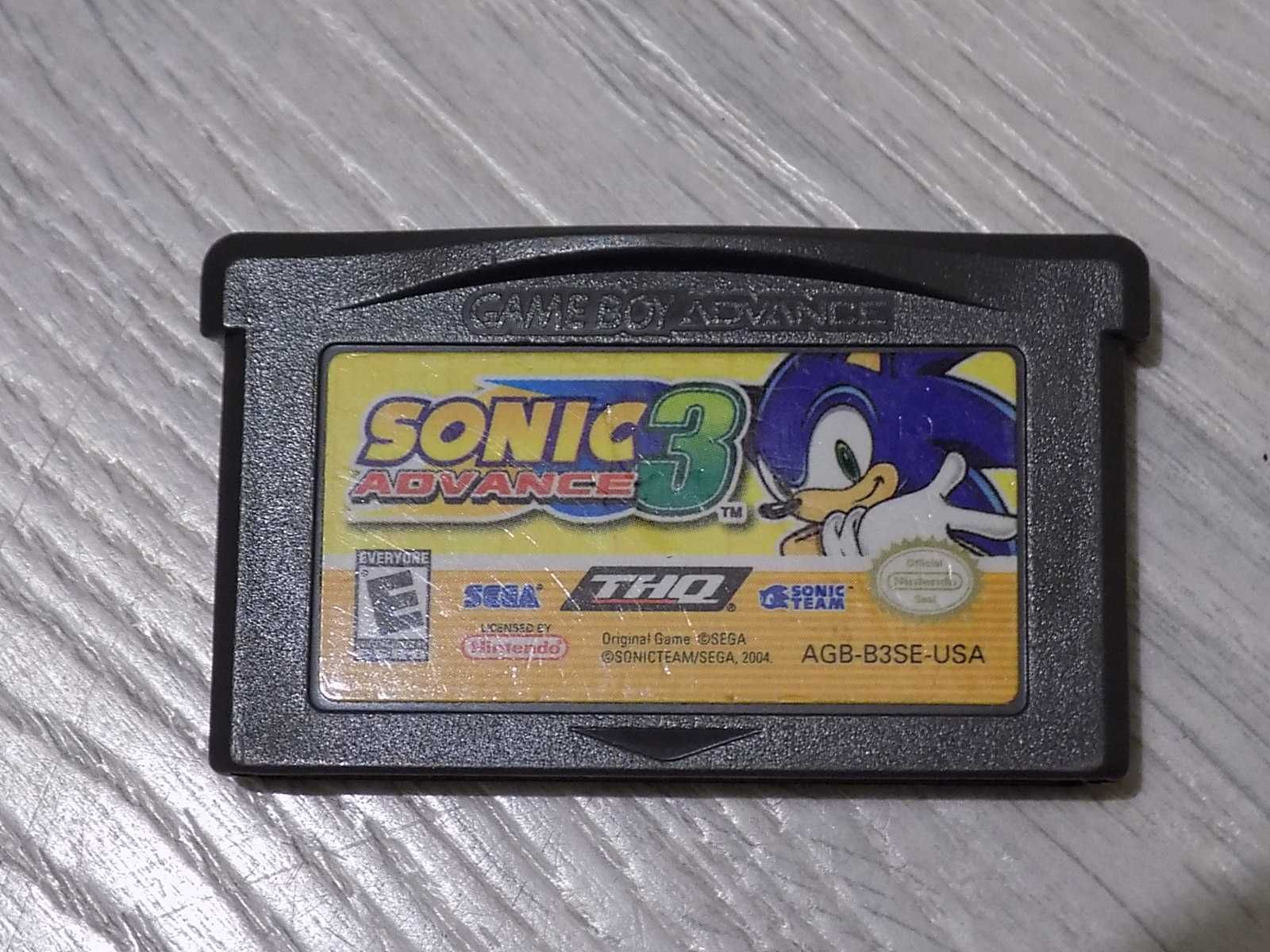 Sonic Advance 3 -najlepszy Jeż na Nintendo Game Boy Advance/GBA SP/DS!
