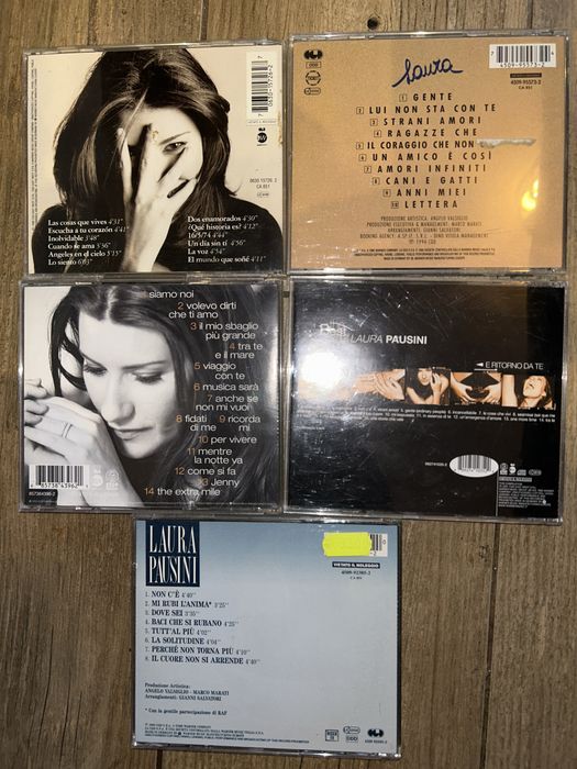 Laura Pausini płyty CD oryginalne stan bdb ddw
