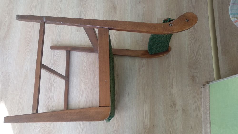 Krzesło tapicerowane PRL Radomsko  model A-7315
