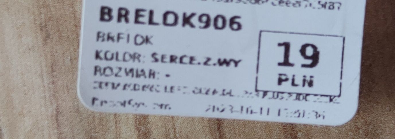 Nowy podwójny brelok