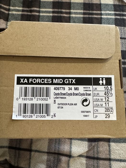 Черевики Salomon XA Forces MID GTX EN - Coyote