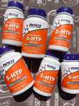5 htp, now foods, 50 100 мг, 30 60 90 120 шт 5-гидрокситриптофан