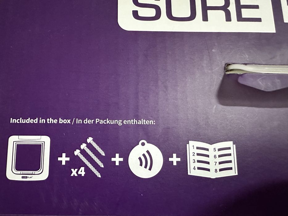 Дверцята для хатніх тварин із мікрочипом sureflap, великий розмір