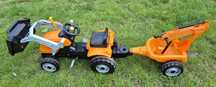 Traktor Smoby z przyczepką