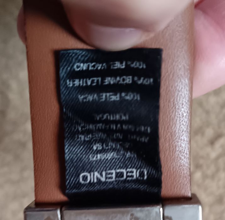 Cinto Homem Decenio 100 cm pele