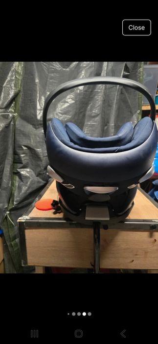 Cybex epriam wraz z fotelikiem dziecięcym oraz bazą