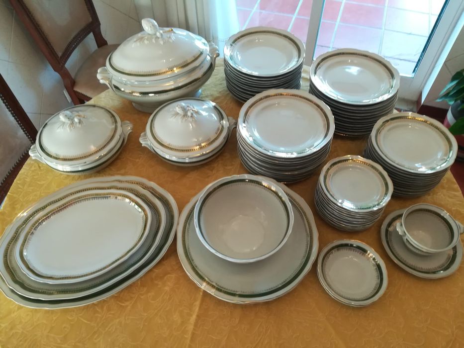 Serviço de jantar da SP, Sociedade de Porcelanas de Coimbra