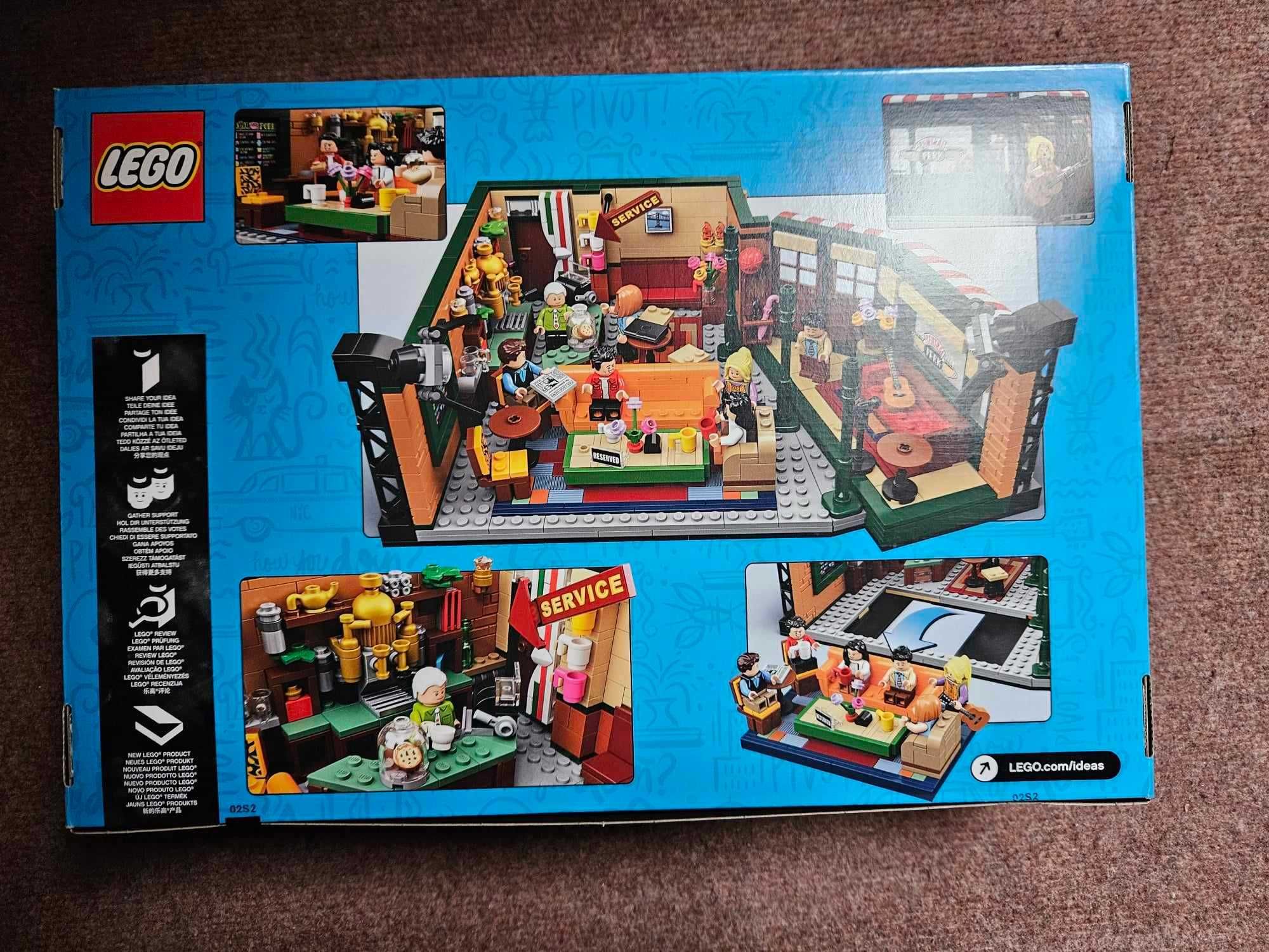 Lego Ideas 21319, Central Perk , Przyjaciele , nowe , idealne