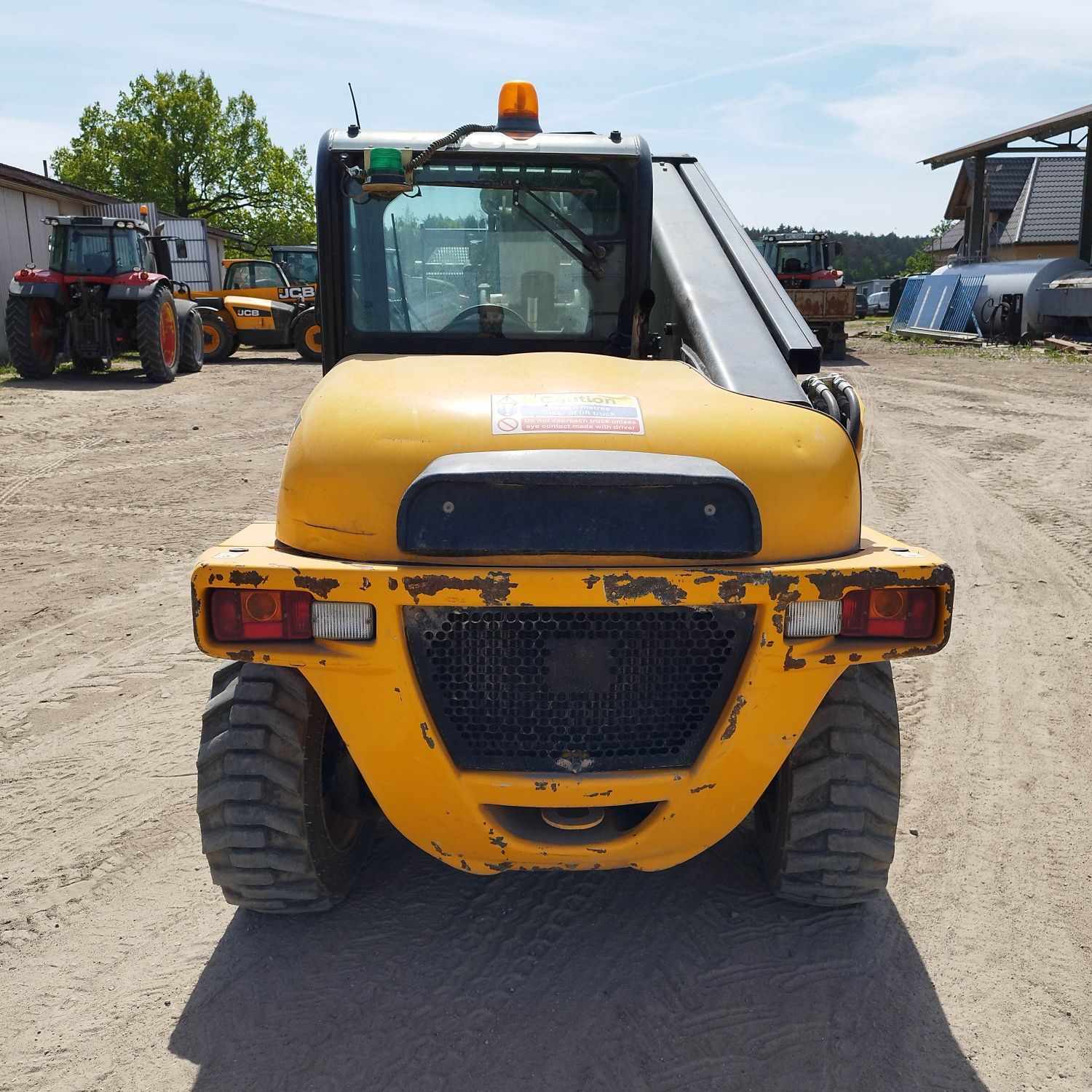 Ladowarka JCB 520-40 rok 2014 widly manitou