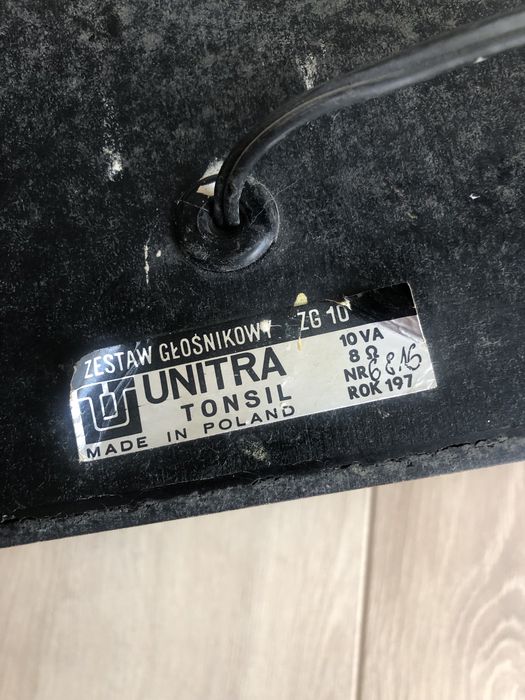 Głośnik Unitra Tonsil ZG 10