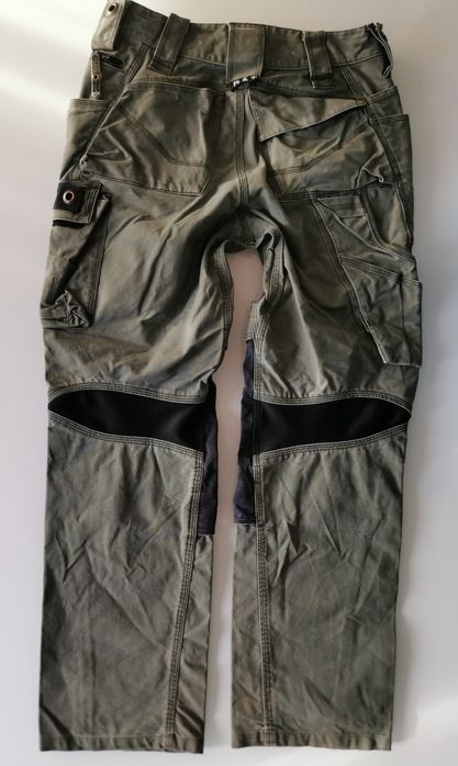 Mocne spodnie Engelbert Strauss es roughtough, rozm 48, khaki