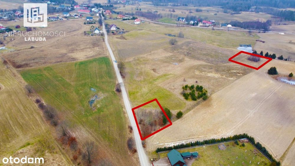 Działki budowlane w miejscowości Kamela