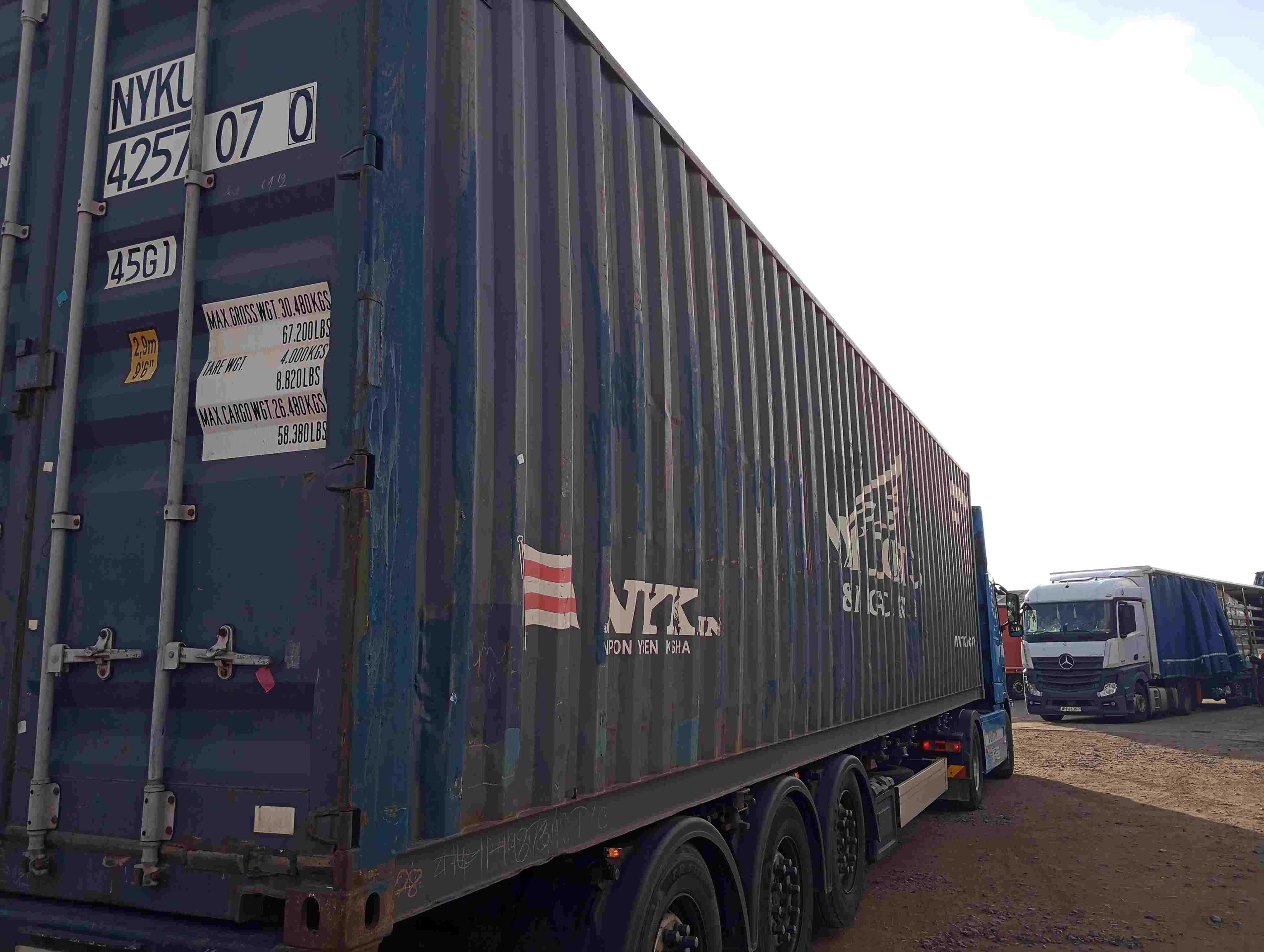 Kontener morski 40 HC, 12metrowy, magazynowy - tani transport