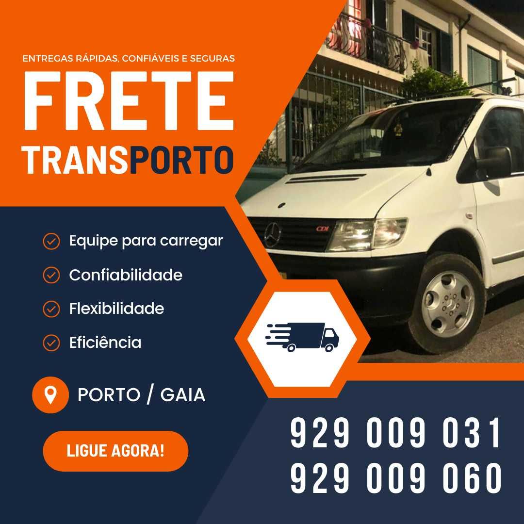 Transporte | Frete | Mudanças - Porto / Gaia