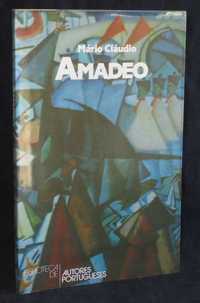 Livro Amadeo Mário Cláudio Biblioteca de Autores Portugueses INCM