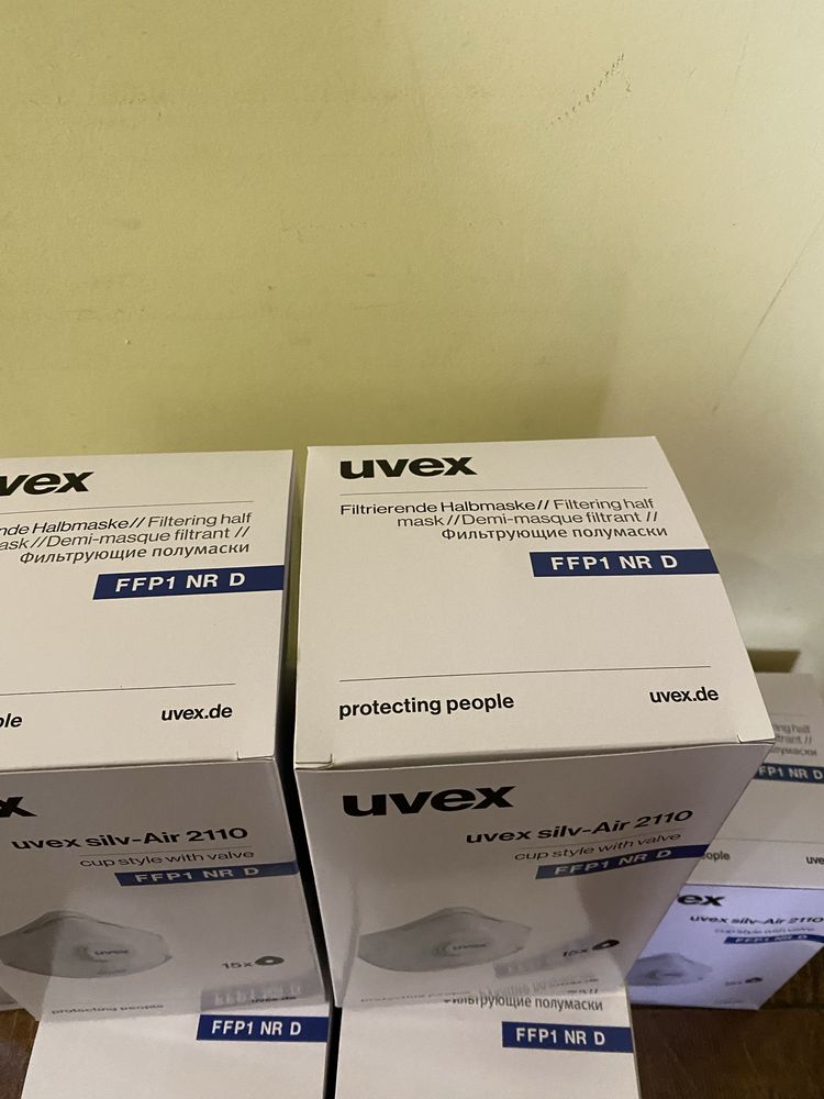 Респіратор 2110 UVEX FFP1 silv-Air з клапаном