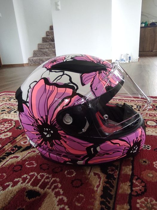 Kask motocyklowy LS2 FF353 Rapid Poppies XS 53–54 cm stan idealny