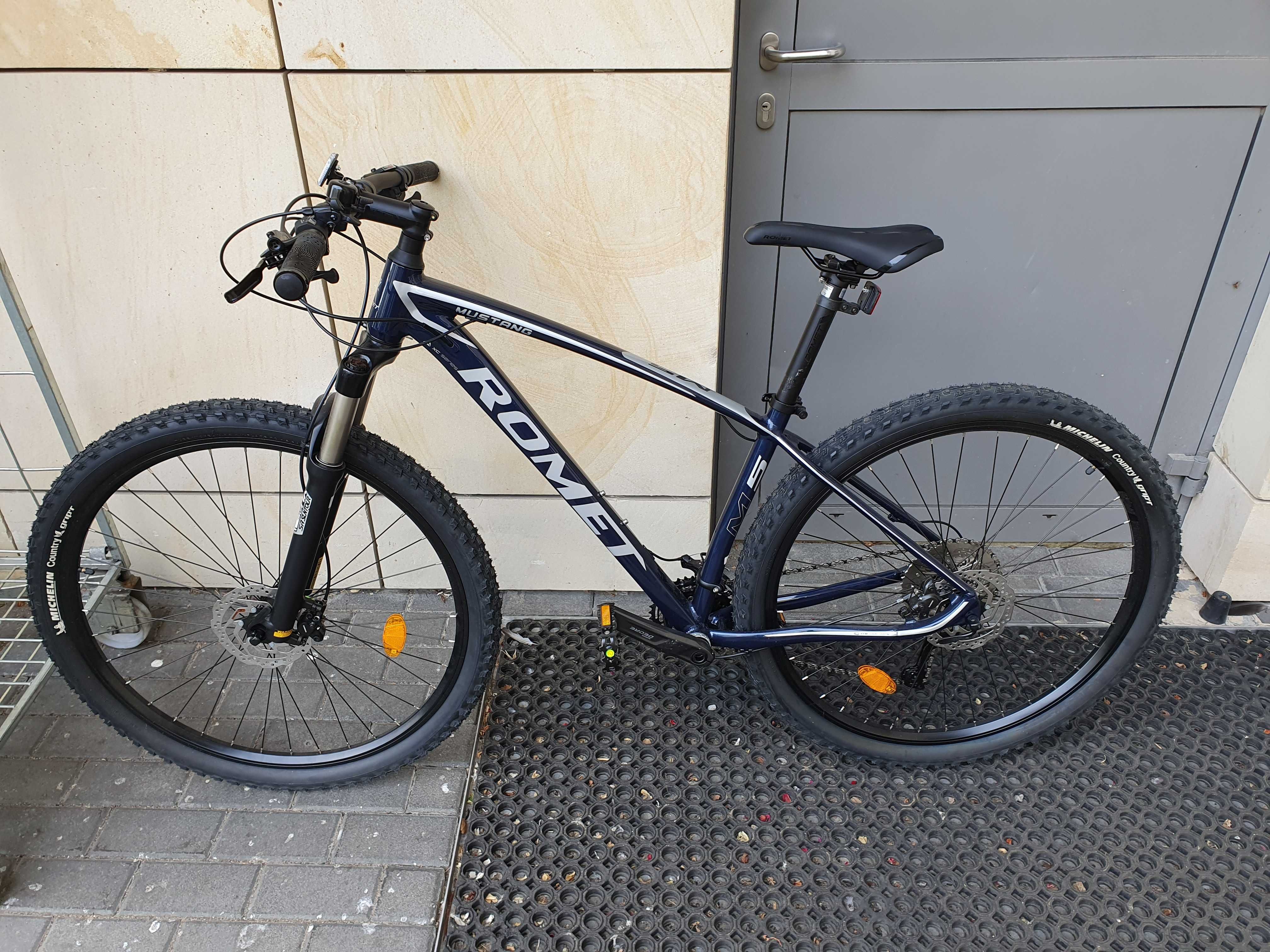 Rower MTB Romet MUSTANG M5 niebieski rama 17"