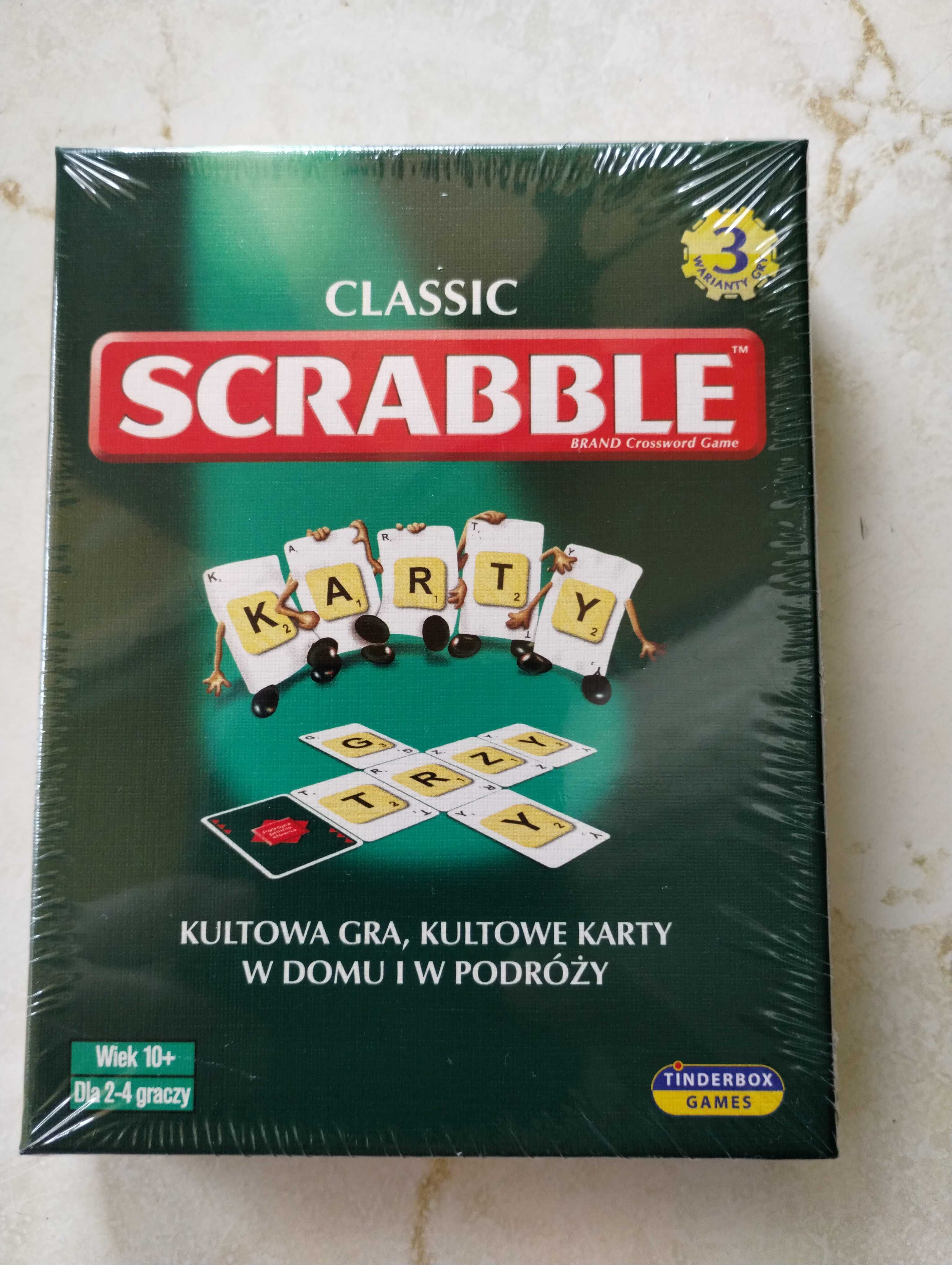 Gra karciana Scrabble Classic 2-4 graczy, 10+ Piatnik