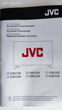 Кольоровий телевізор  JVC 50"  Smart TV 4K