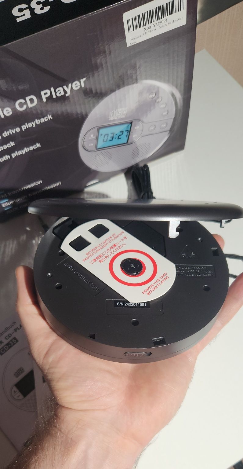 Bluetooth колонка / плеєр CD-35/AUX/USB/aKyMynsTop
CD-35/AUX/USB/aK