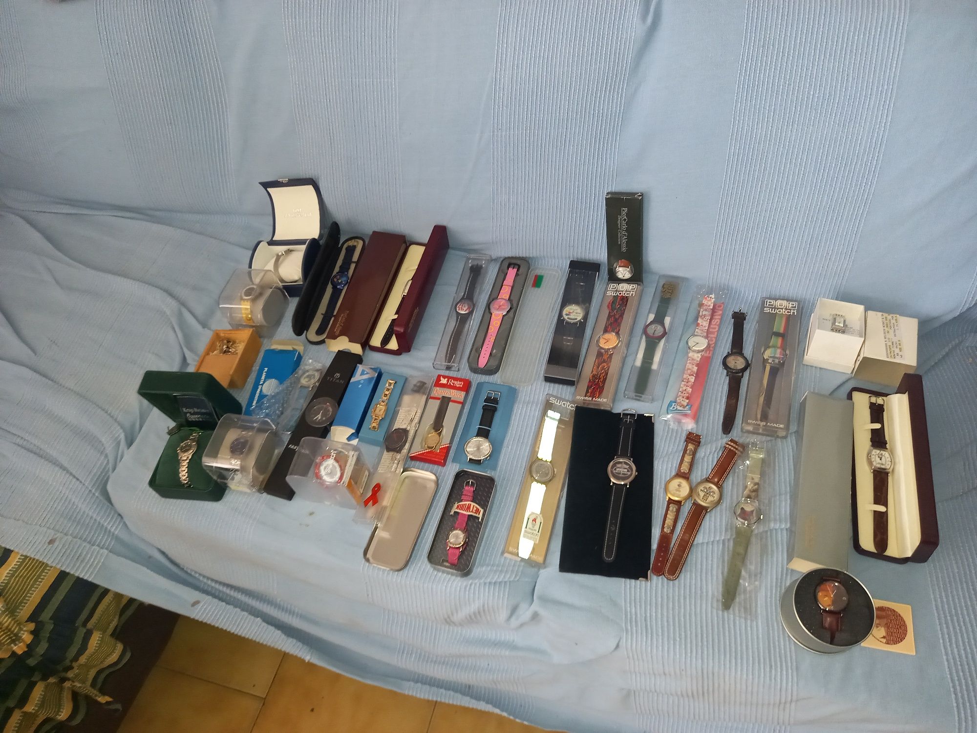 Lote de relógios de coleção
