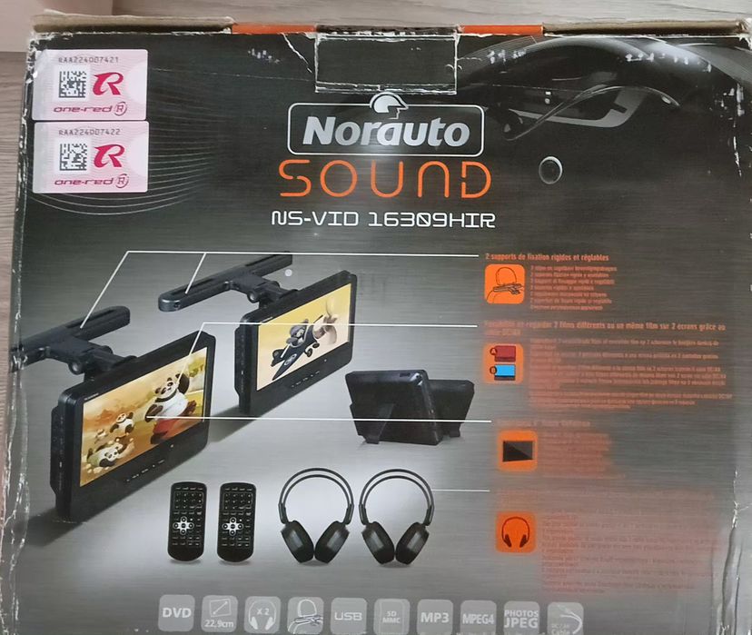 Zestaw Samochodowy DVD