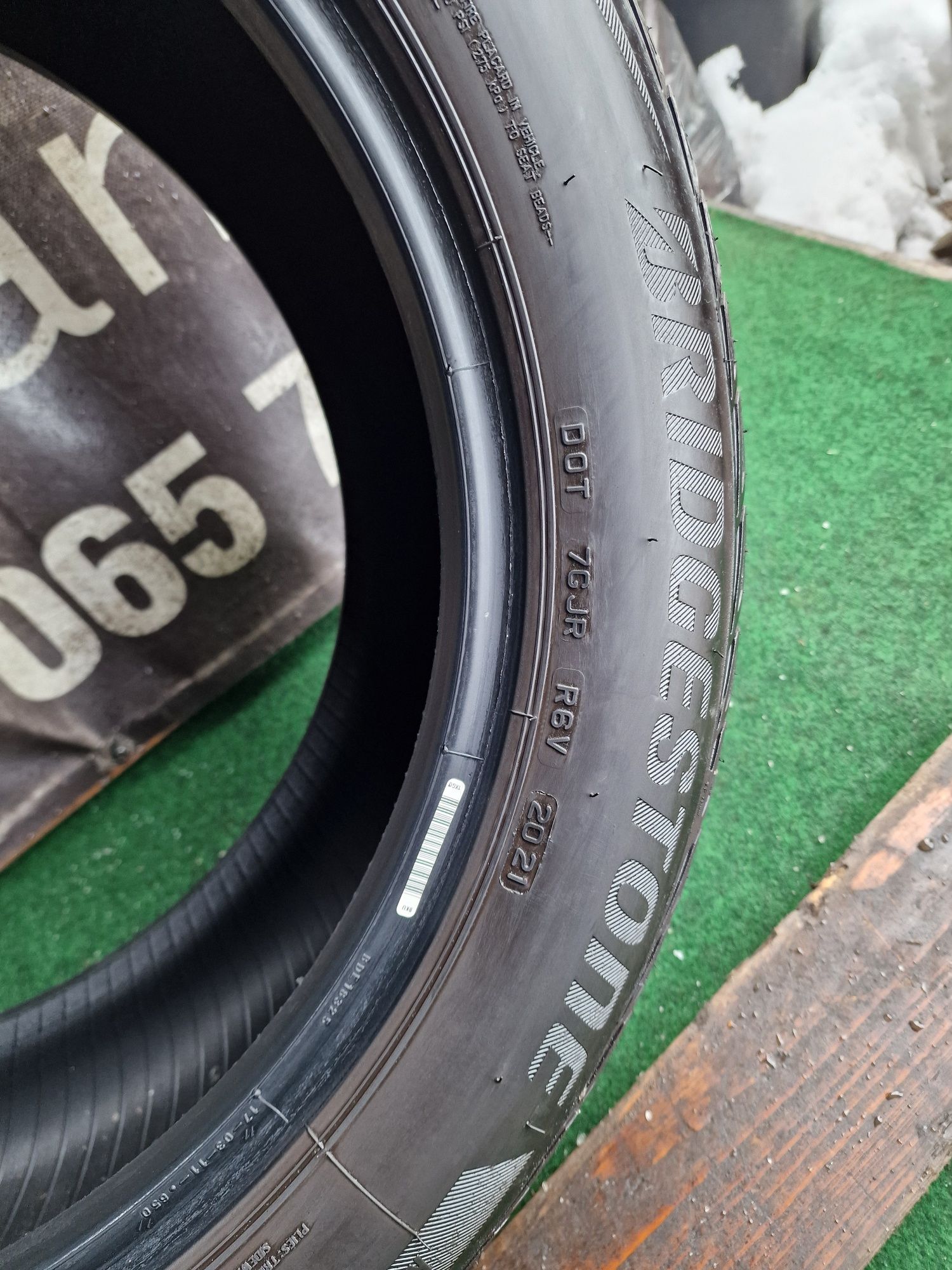 Opony zimowe 225/50/17 Bridgestone Komplet 8.3mm 2021rok jak Nowe