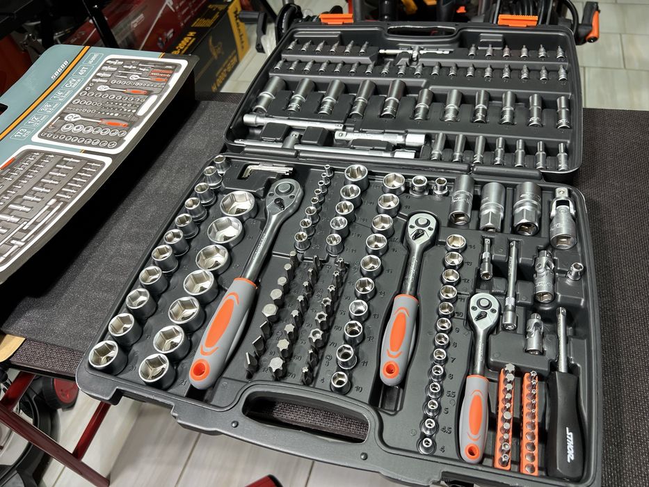 Набор инструментов STHOR 173 ед. Польша Технология AS-DRIVE