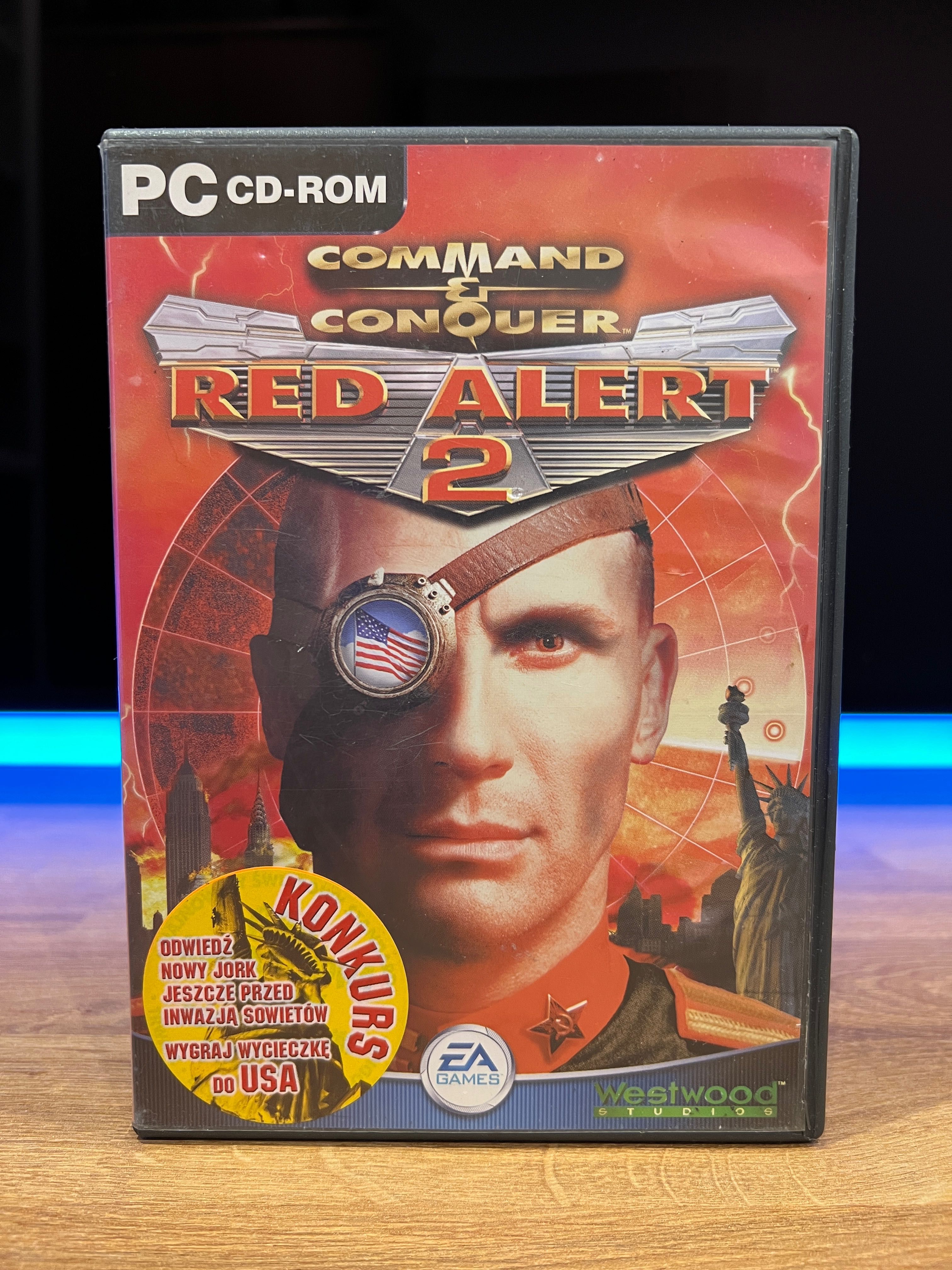 Command & Conquer Red Alert 2 (PC PL 2000) polskie premierowe wydanie