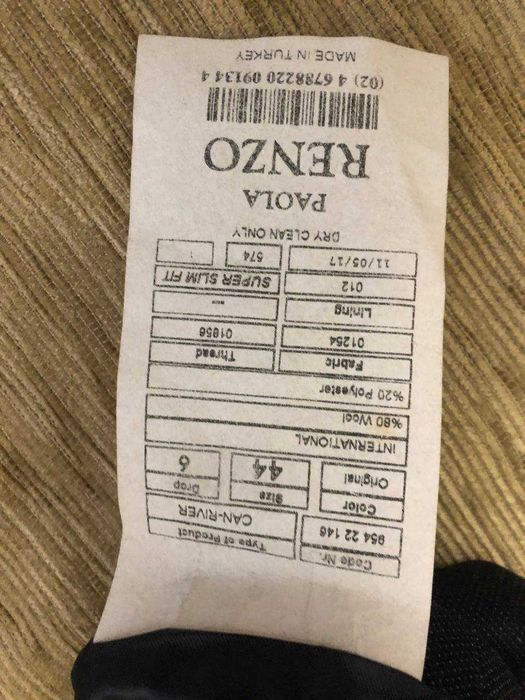 Костюм для підлітка р. 44 S. Стильний, якісний. Стан нового