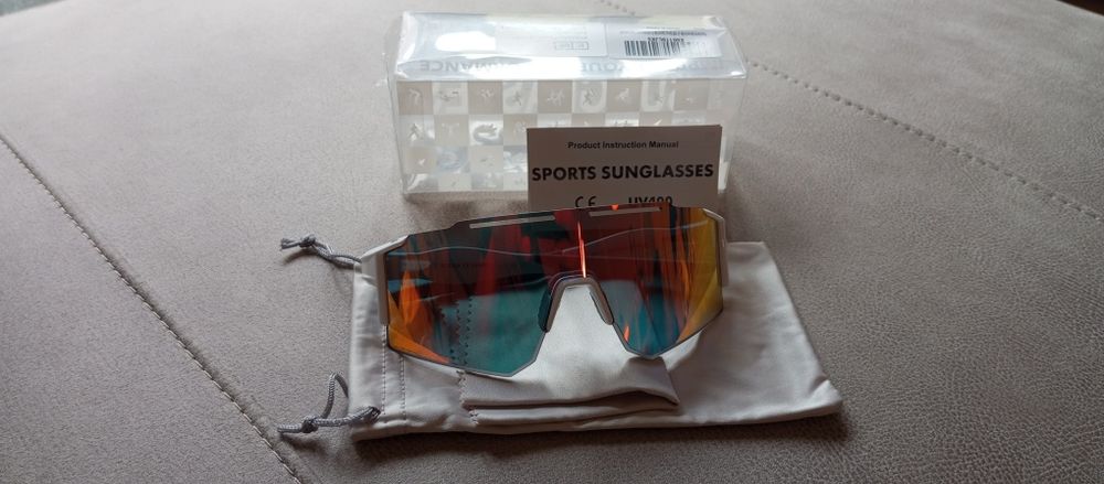 Óculos Ciclismo/Neve Xq550 Lente Policarbonato Colors Uv400 Branco