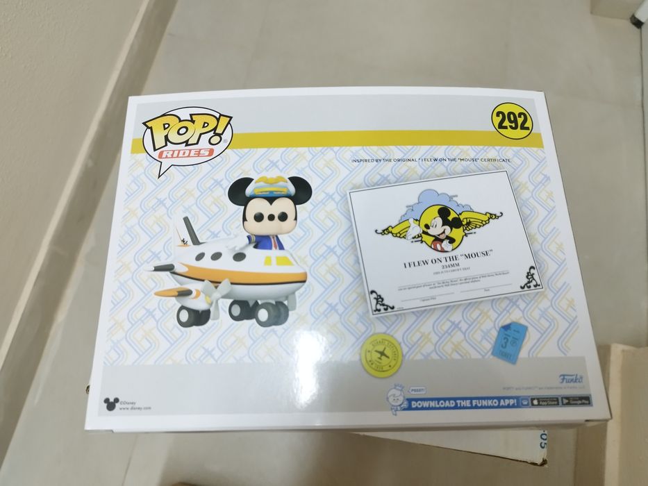Funko POP!  Monta o Mickey na edição especial "Mouse" #292