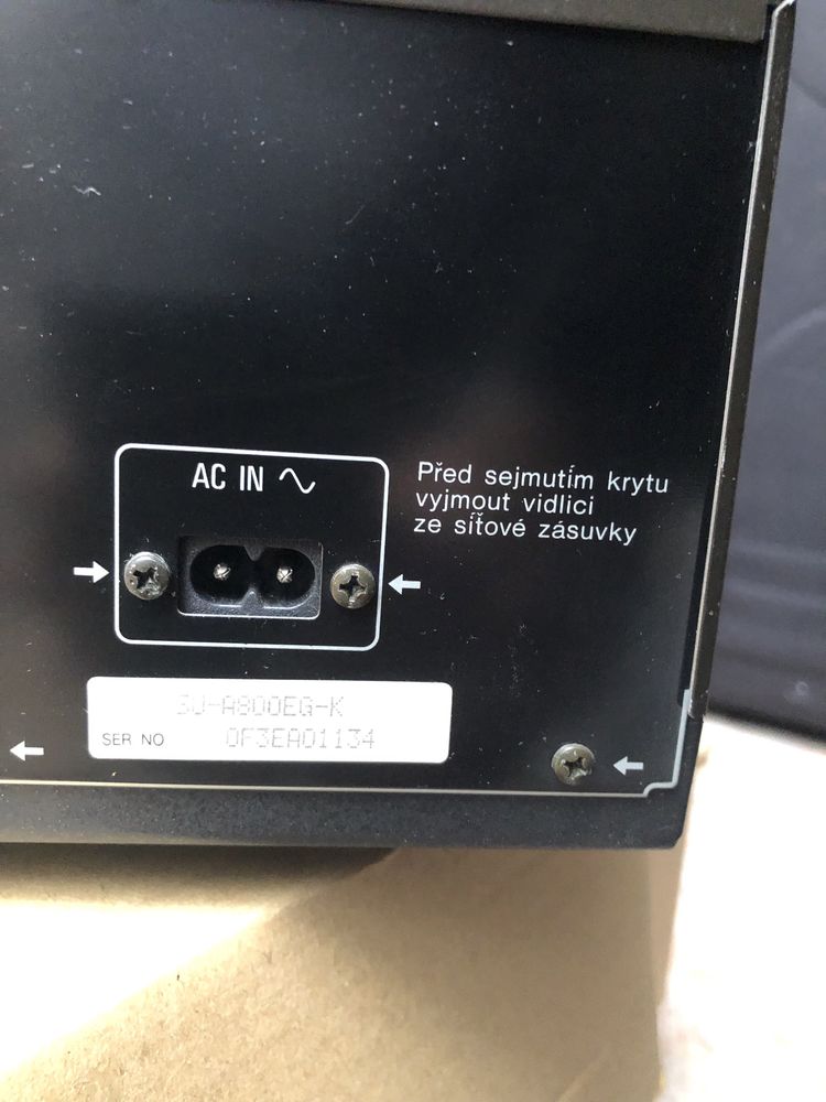 Wzmacniscz Technics SU-A 800 klassAA