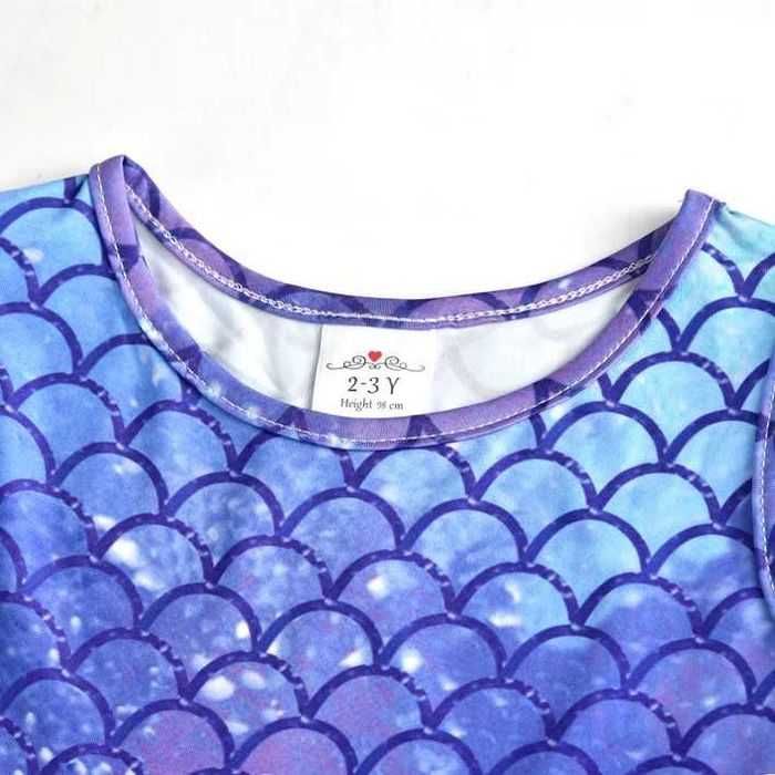 128 Sukienka tiulowa SYRENKA SYRENKOTKA Koci Domek Gabi kostium strój