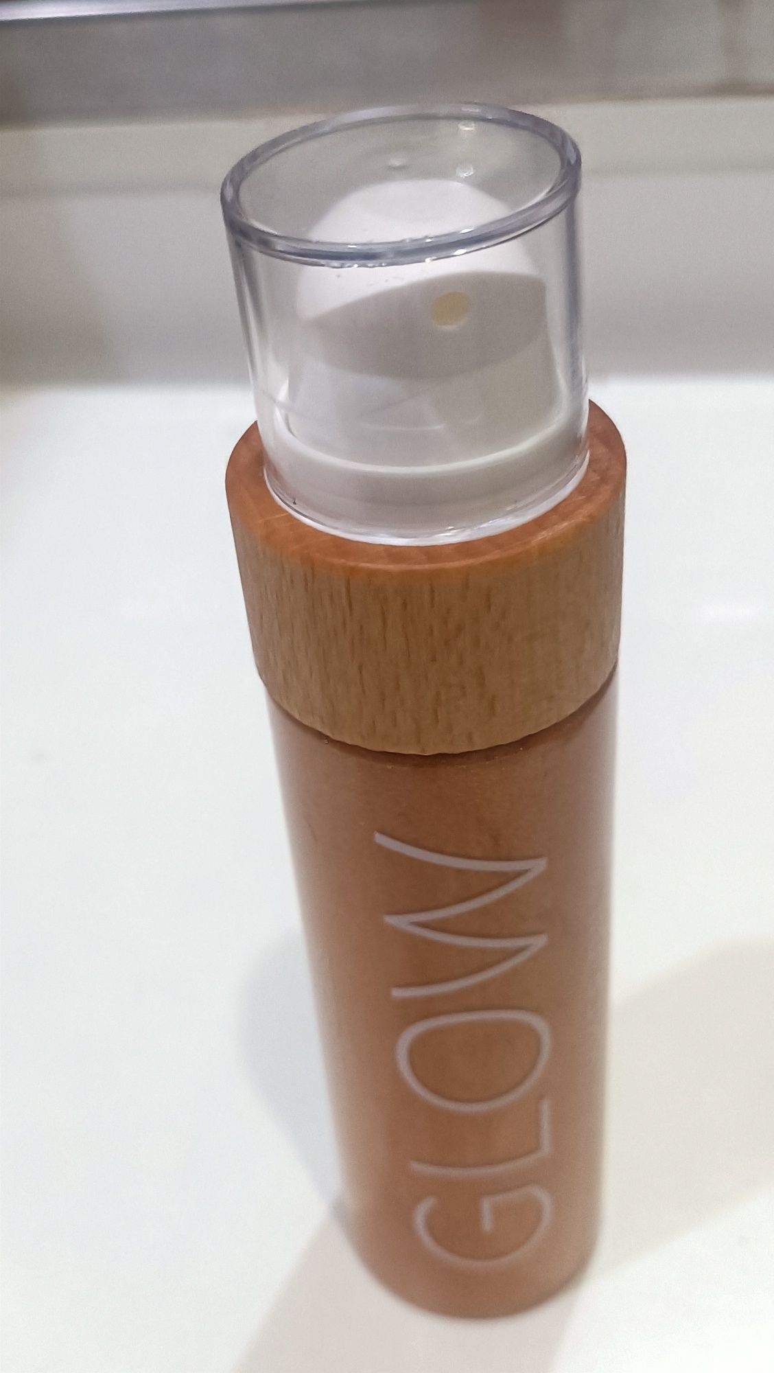 Glow Shimmer Oil, Óleo Seco Hidratante Natural Com Partículas Brilhant