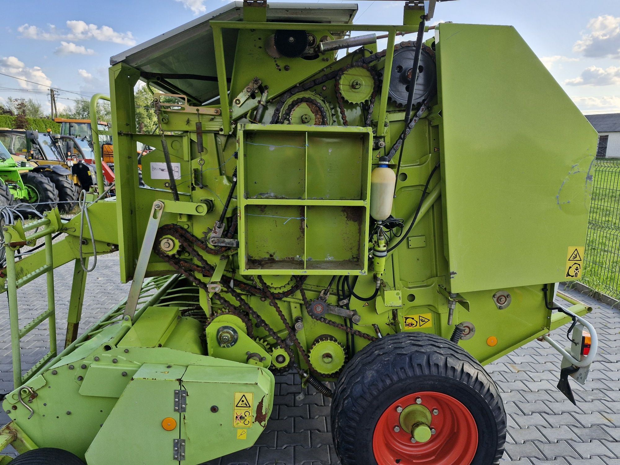Prasa rolująca Claas Rollant 250 Rotor Siatka Sznurek