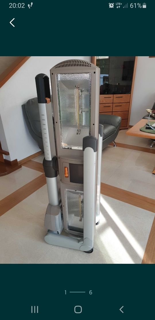 Lampa lecznicza ból stawów i mięśni, Solarium UV Philips HP 8560
