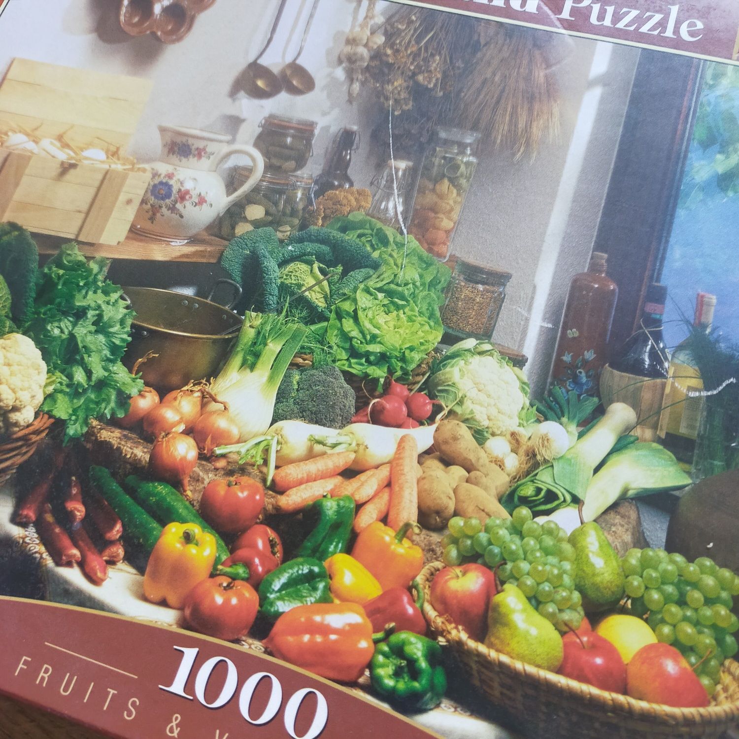 puzzle castorland 1000 elementów fruits & vegetables