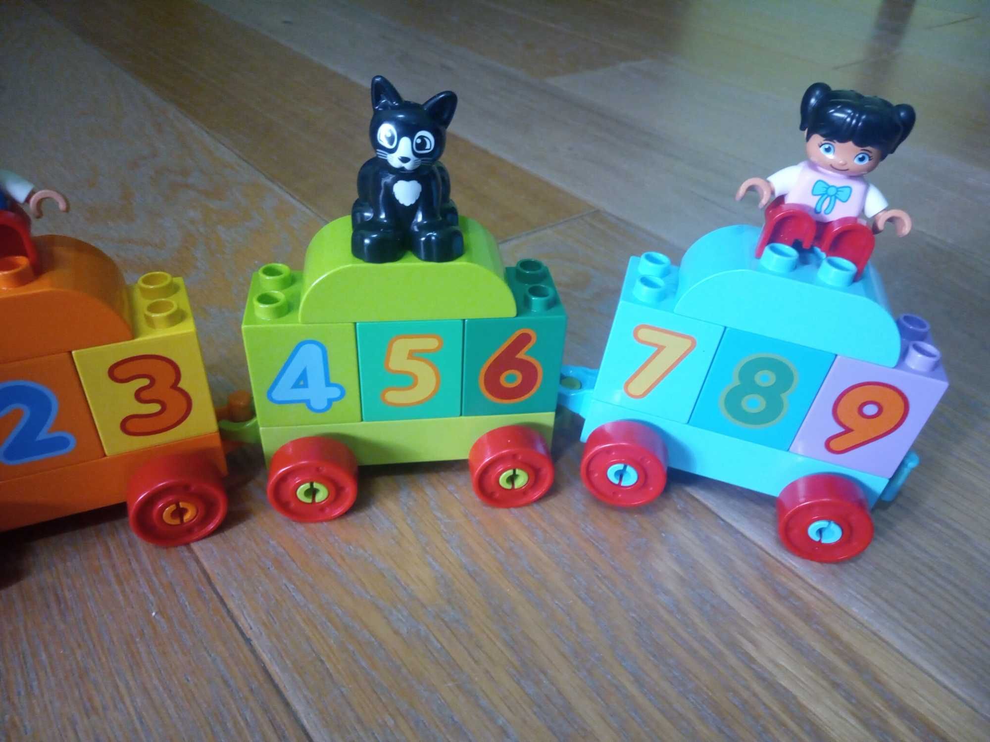 LEGO Duplo pociąg z cyferkami